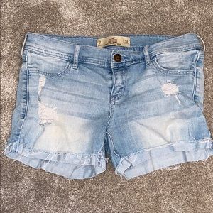 Hollister Midi Jean Shorts